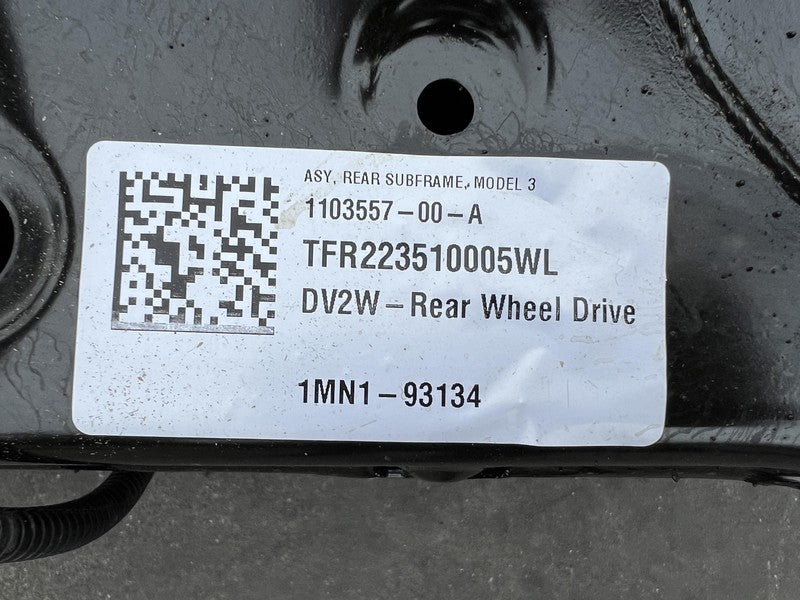 2021-2023 Tesla Model 3 M3 Rear Engine Motor Drive Unit w/ Subframe & 