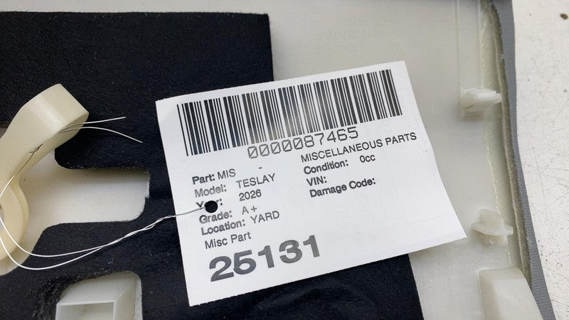 ⭕ 2025-2026 Tesla Model Y Juniper Rear Center Headliner Assembly 19133