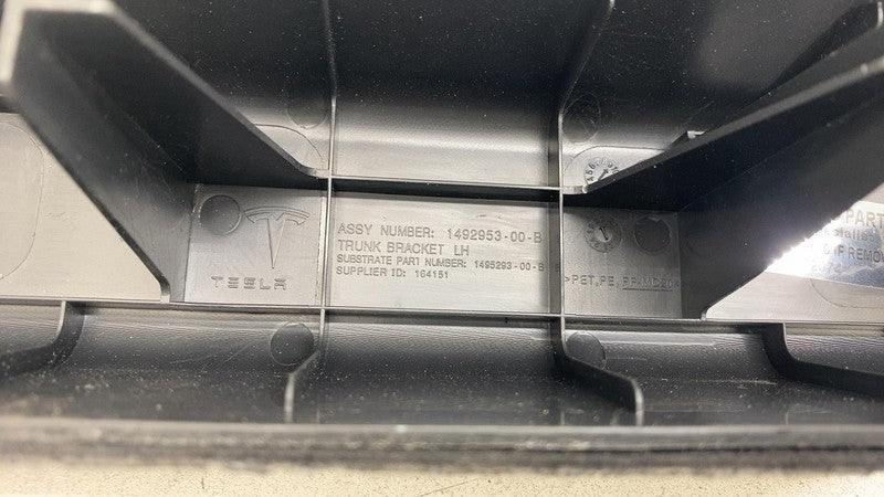 ⭕ 2020-2023 Tesla Model Y Rear Left Trunk Cargo Floor Bracket Trim 149