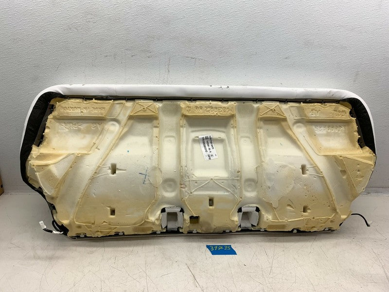 ⭕ 17-23 Model 3 Rear 2nd Row Lower Seat Cushion Pure White Leather 145