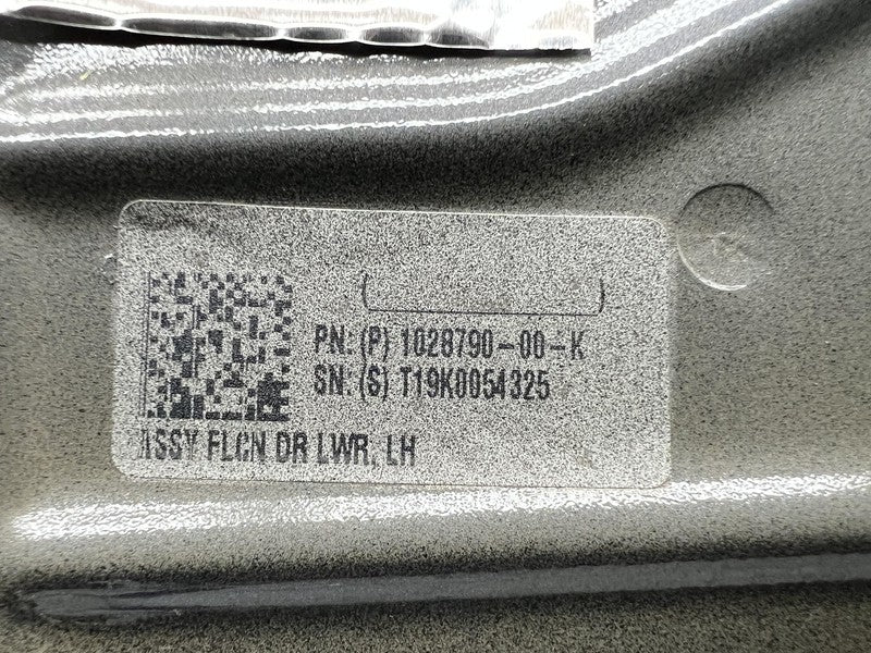 1028790-00-K ⭕ 2016-2023 Tesla Model X Rear Driver Side Falcon Door Panel Left LH Gray - PMNG