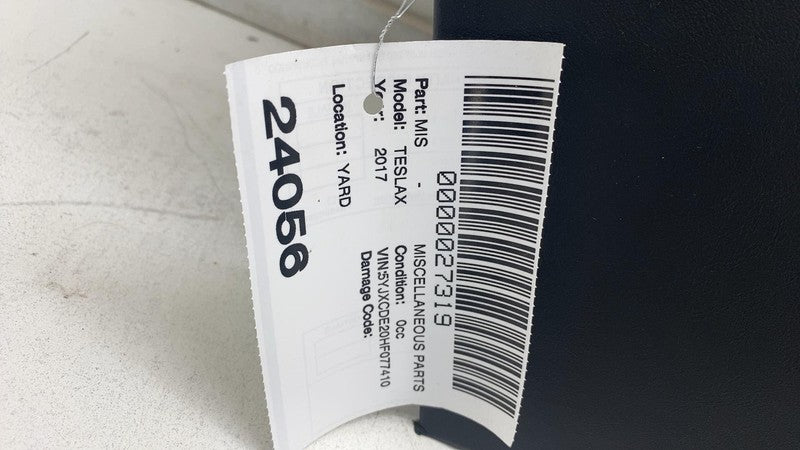 107328900B ⭕ 2016-2020 Tesla Model X Rear C-Pillar Lower Trim Cover Panel Left 1073289-00-B