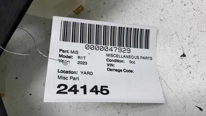 PT00001378 ⭕ 2022-2024 Rivian R1T Left Side C-Pillar Upper Trim Panel Cover LH PT00001378