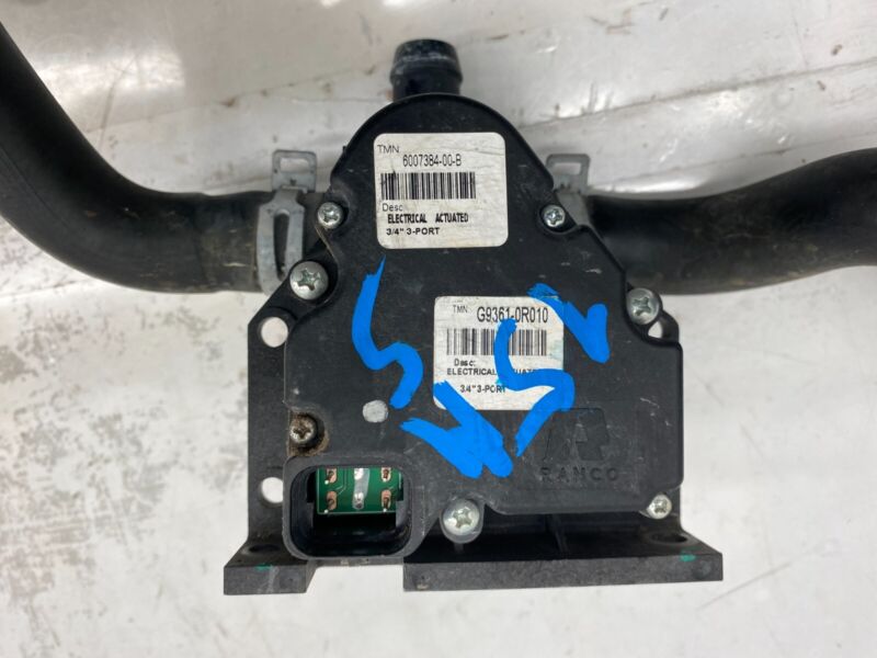 2012-2020 Tesla Model S 3-Way Coolant Valve Electric Actuator w/ Outlet Hose OEM