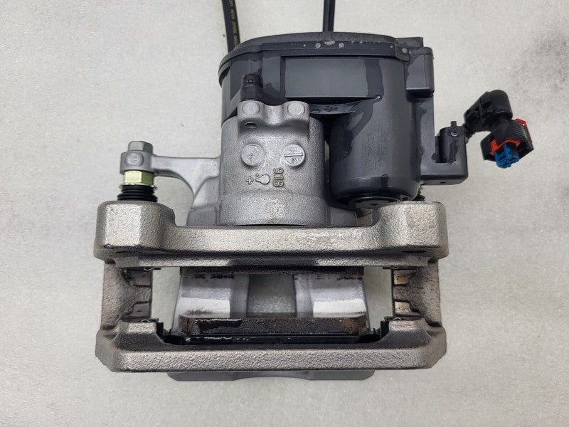 104462300F ⭕ 2017-2025 Tesla Model 3 Rear Left Caliper w/ Brake Line Hose BASE 1044623-00-F