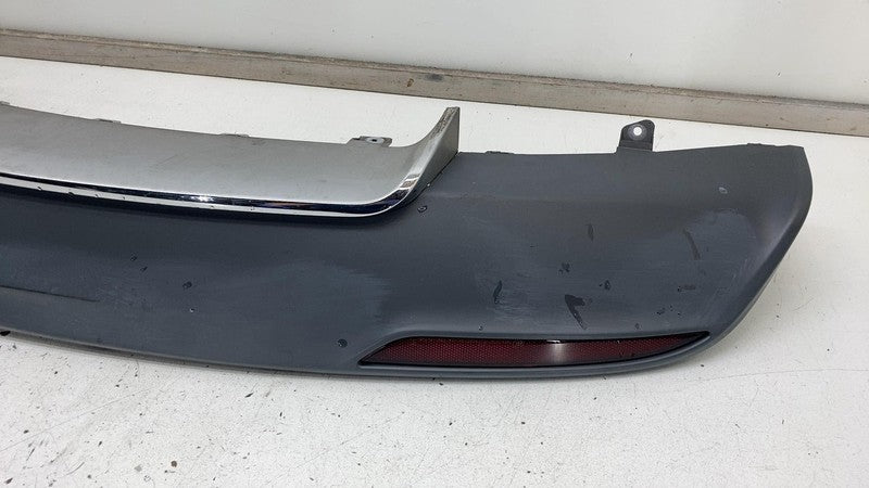 600900401B 2012-2015 Tesla Model S Rear Bumper Lower Valance Diffuser + Chrome Trim Molding