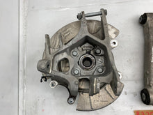 ⭕ 12-15 Tesla Model S Rear Left Spindle Knuckle Wheel Hub + Control Arm Link RWD
