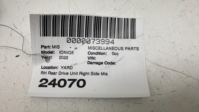 59795GI000 ⭕ 22-24 Hyundai Ioniq 5 Rear Driver Side ABS Wheel Speed Sensor Left 59795-GI000