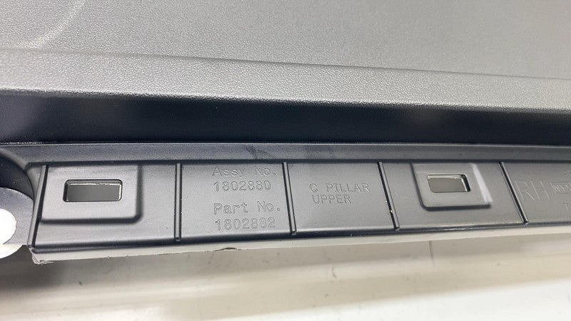 ⭕ 2020-2024 Model Y Right Side Upper C-Pillar Interior Trim Cover 1802