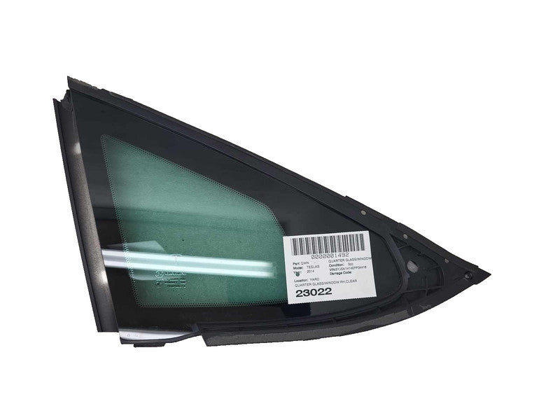 ⭕ 2012-2020 Tesla Model S Rear Passenger Side Quarter Fixed Glass Righ