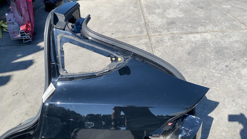 ⭕ 2016-2020 Tesla Model X Rear Driver Side Quarter Panel Cutout Left Black PBSB