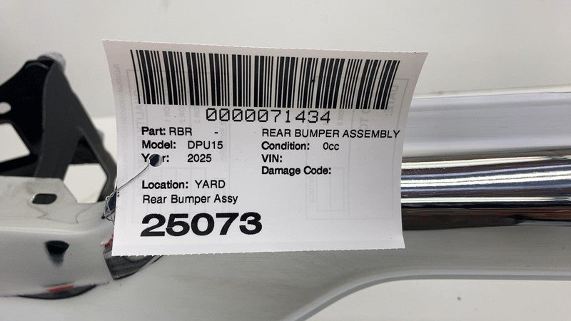 ⭕ 2025 Ram 1500 Pickup Crew Cab Rear Bumper Cover Chrome Assembly OEM