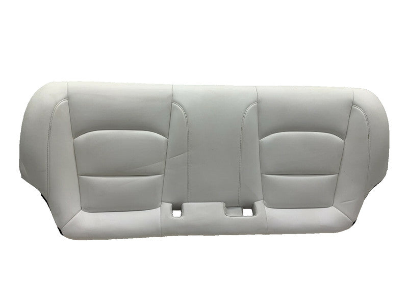 ⭕ 17-23 Model 3 Rear 2nd Row Lower Seat Cushion Pure White Leather 145