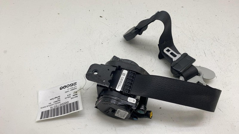 1081255-01-D ⭕ 2017-2023 Tesla Model 3 Front Left 1st Row Seat Belt & Retractor 1081255-01-D