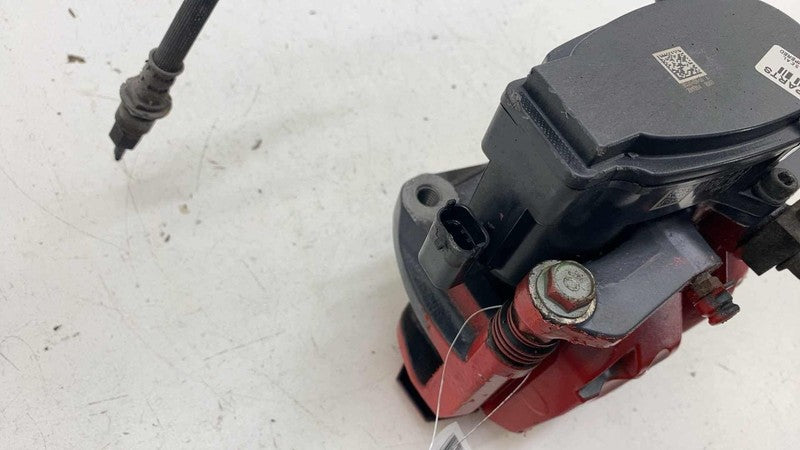 ⭕16-20 Model X Rear Driver Side Caliper Red w/ Brake Hose Line Left 10