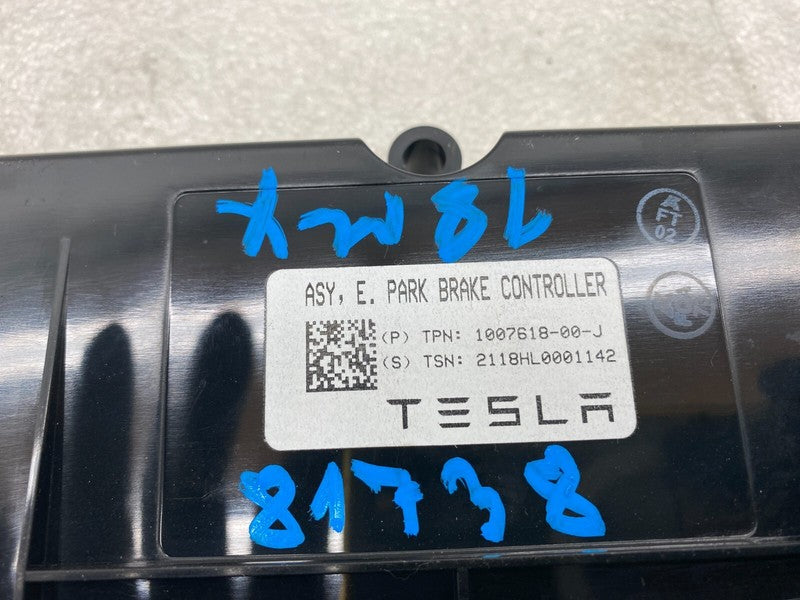 100761800J ⭕12-20 Model S X Electronic Parking Brake Controller Module Control 1007618-00-J