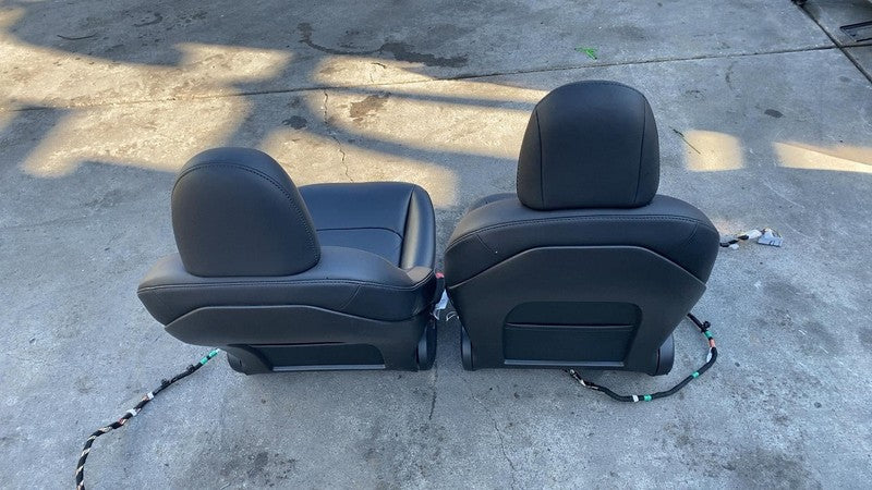 ⭕ 2017 2018 2019 2020 Tesla Model 3 Set Front Left & Right Seat Assembly Black