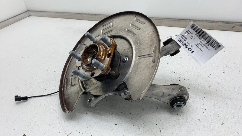 1044416 00 F 2017-2023 Tesla Model 3 Rear Right Suspension Knuckle Spindle w/ Shield & Hub RH