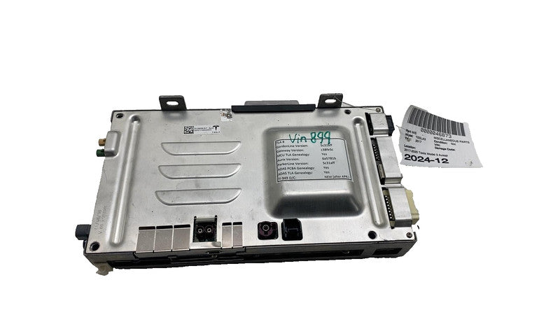 2017-2020 Tesla Model 3 Autopilot Media Control Module MCU / ADAS Comp