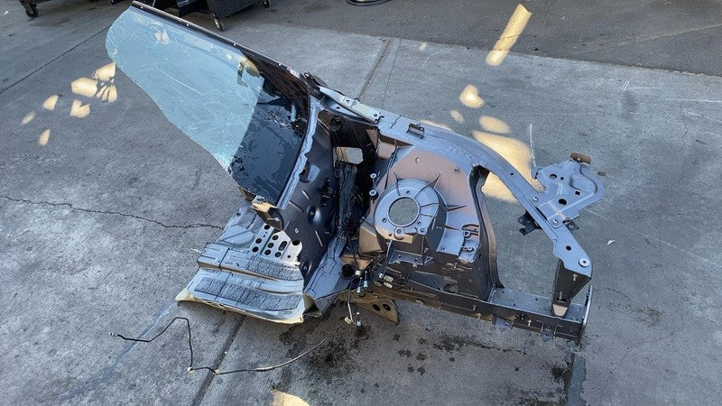 ⭕ 19-23 Audi e-Tron Front Left Fender Frame Horn Apron Structural Body Cut Out