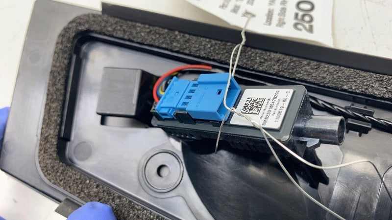 ⭕17-23 Model 3 Right B-Pillar Applique Glass Trim Molding w/ Camera 11