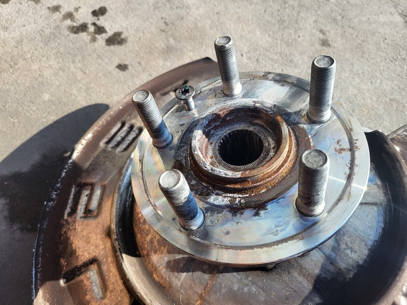 600643300A ⭕ 12-15 Model S Rear Right Spindle Knuckle w/ Wheel Hub Right RWD 6006433-00-A