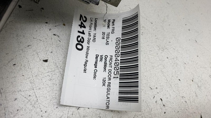 ⭕ 2012-2020 Tesla Model S Front Left Door Window Regulator & Motor 600