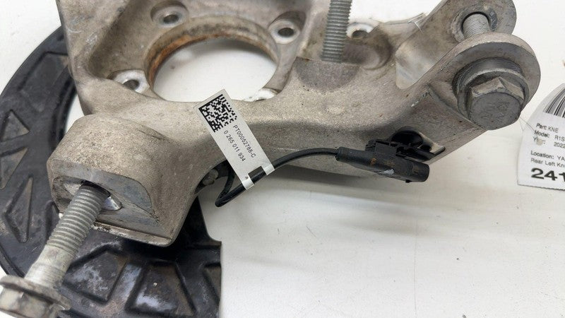 PT00001891 ⭕ 2022-2024 Rivian R1S Rear Left Spindle Knuckle w/ Dust Shield AWD PT00001891