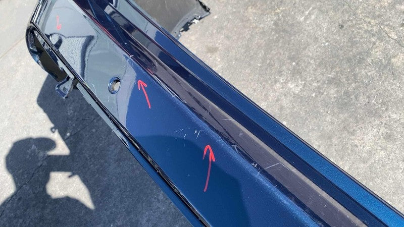 ⭕ 2025 Chrysler Pacifica Rear Bumper Cover w/ Sensor Holes Assembly OEM Blue PPS