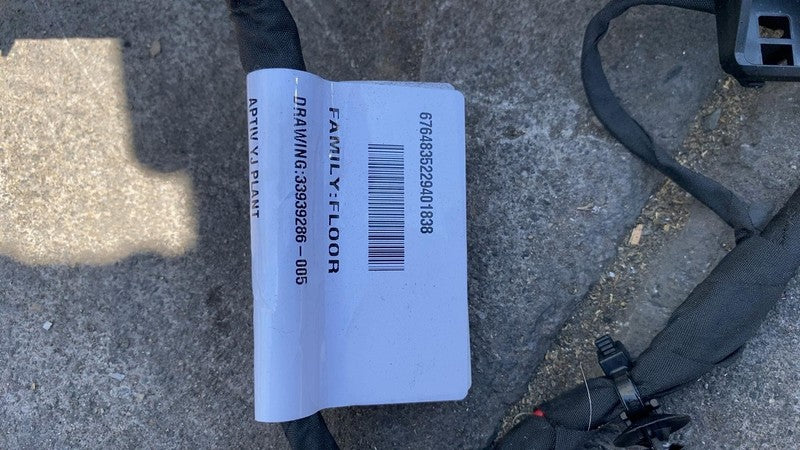 32212338 ⭕ 2021-2023 Polestar 2 Main Body Interior Dash Floor Wiring Harness Cable Wire