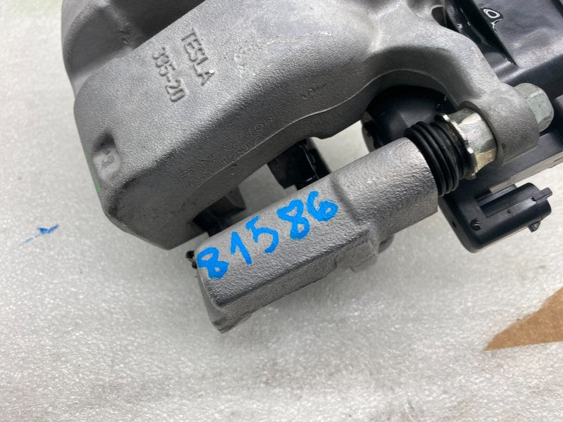 104462400H ⭕ 2017-2025 Tesla Model 3 Rear Right Caliper + Brake Hose Line BASE 1044624-00-H