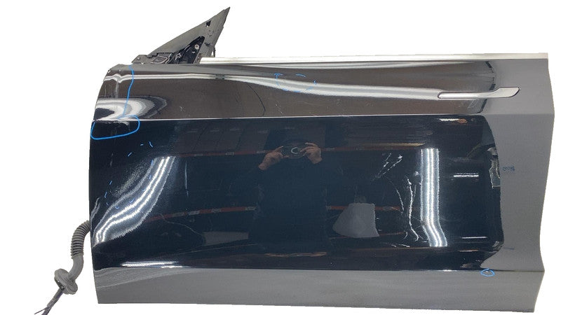 ⭕ 2017-2020 Tesla Model 3 Front Driver Side Door Shell Panel Left LH Black PBSB