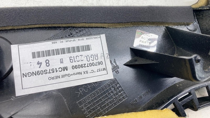 06700729090 ⭕ 14-20 Maserati Ghibli Rear Driver Side C-Pillar Cover Trim Left LH 06700729090