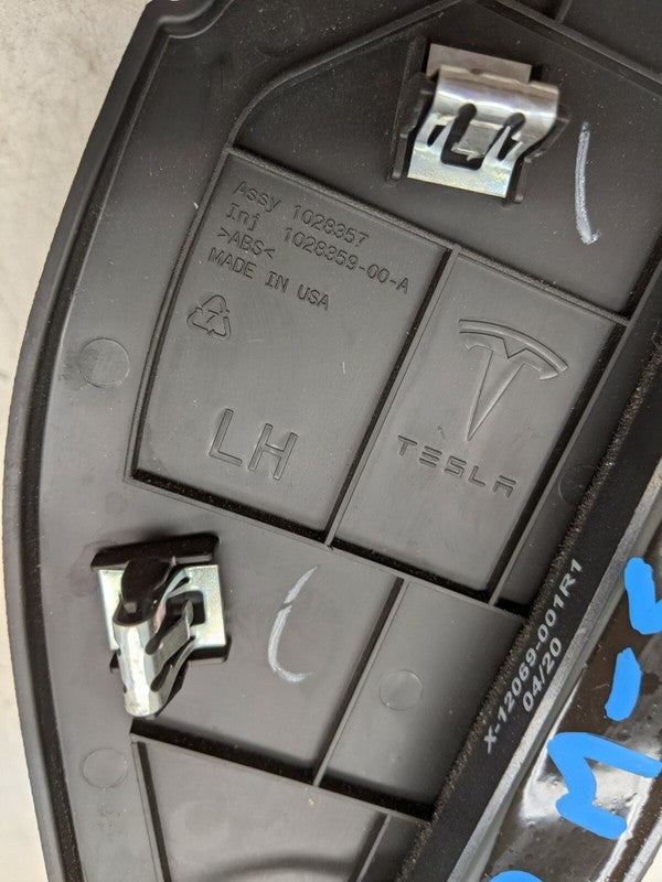 1028359 00 A ⭕12-20 Model S MS Driver Side Instrument Panel Dash Side Cover Left 1028359-00-A