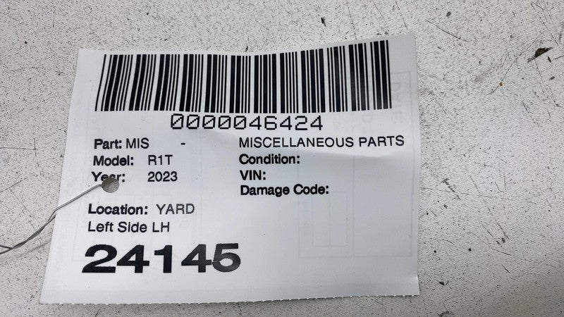 PT00162183C ⭕ 22-24 Rivian R1T Rear Left Gear Tunnel Latch w/ Manual Release LH PT00162183-C