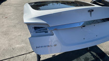 ⭕ 2012-2015 Tesla Model S Rear Tailgate Hatch Liftgate Panel Assembly White PPSW