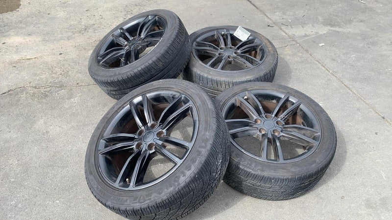 600721400D ⭕ 12-15 Model S MS SET of 4 Wheel Rim 19x8.0+40mm w/ Tire 245/45R19 6007214-00-D