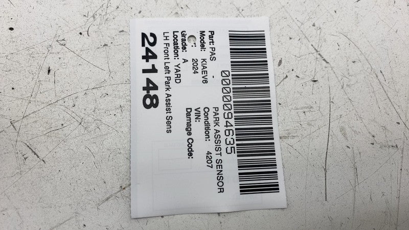 ⭕ 2022-2024 Kia EV6 Front Left Park Assist Sensor + Mount Support LH 9