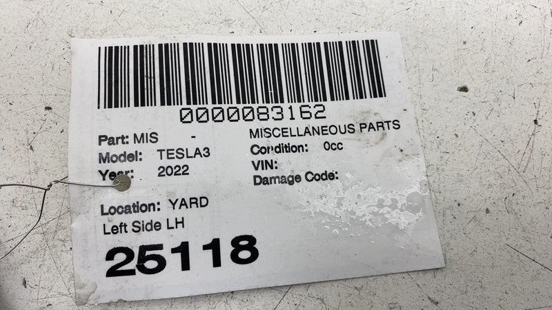 ⭕ 17-23 Model 3 Driver Side Under Hood Grille Vent Trim Cover Left 150