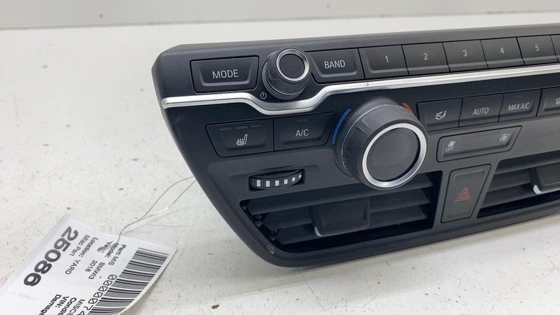 ⭕2014-2021 BMW i3 Hybrid Radio & A/C Climate Control Switch Panel OEM 