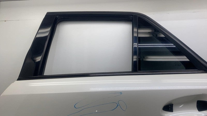 16-19 Mercedes-Benz GLE350 Rear Left Door Shell Panel w/ QTR Glass White - 799