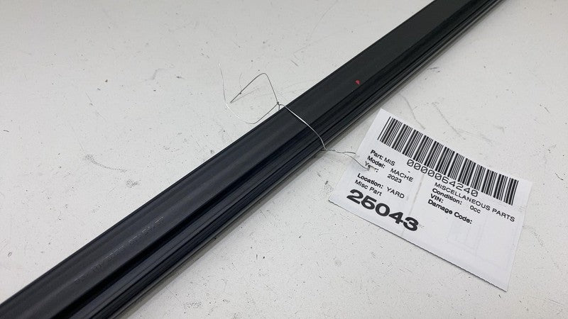 LJ8B-R20571-A ⭕ 21-24 Ford Mustang Mach-E Front Left Door Weatherstrip Belt Seal LJ8B-R20571-A