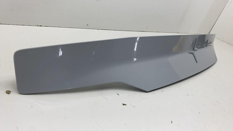 32259054 ⭕ 21-24 Polestar 2 Rear Trunk Lid Spoiler Lip Molding Trim Assy Silver 32259054