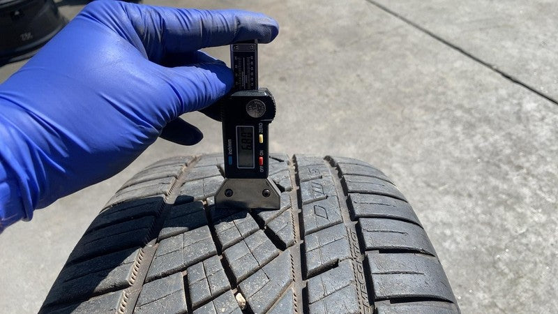 ⭕ 16-20 Tesla Model X Wheel Rim 22x9J + 33mm w/ Continental Tire 265/3