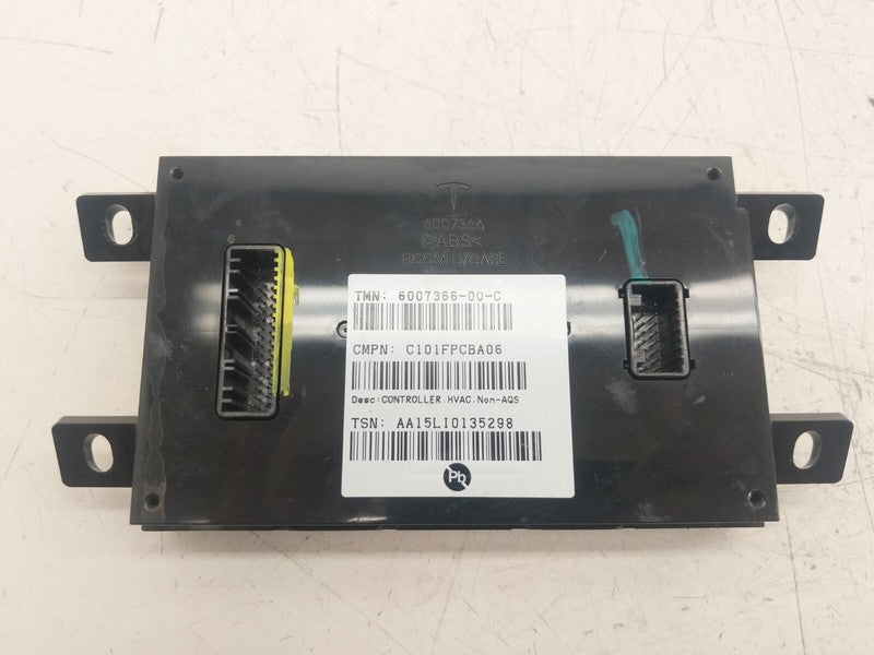 6007366-00-C ⭕ 12-20 Model S X A/C Heater Climate Control HVAC Controller Module 6007366-00-C