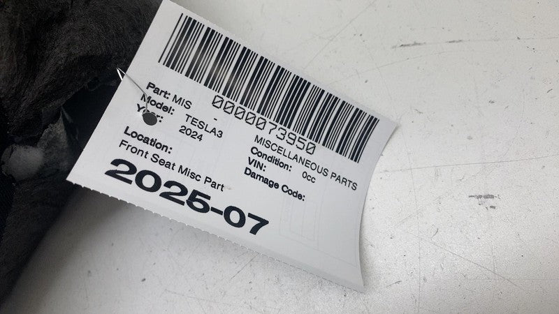 ⭕ 2024-2025 Model 3 Front Right Highland 1st Row Seat Lower Cushion 17