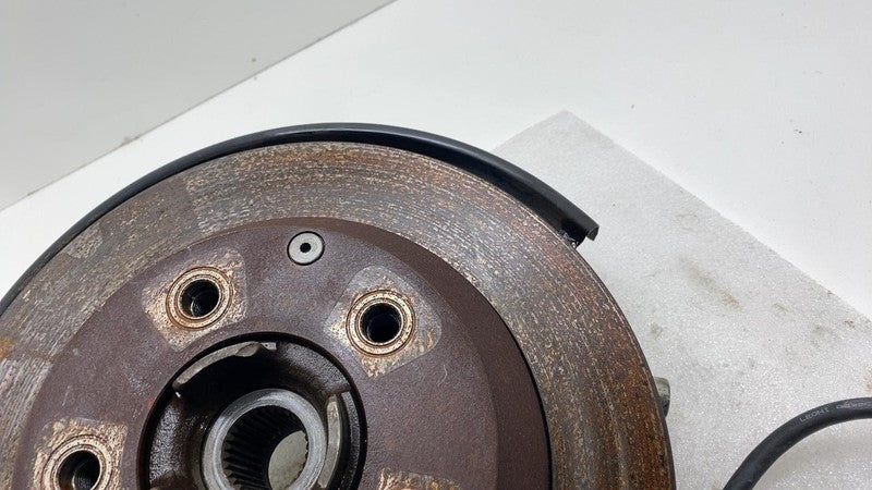 2011-2014 Porsche Cayenne Rear Left Spindle Knuckle Hub Rotor w/ Control Arm AWD