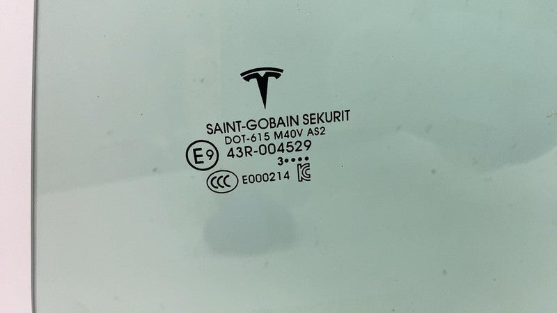 ⭕ 2017-2023 Tesla Model 3 Rear Driver Side Door Window Glass Left LH S