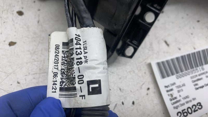 ⭕ 16-20 Model S Right Exterior Rear-View Door Mirror (NO SKULL CAP) 10