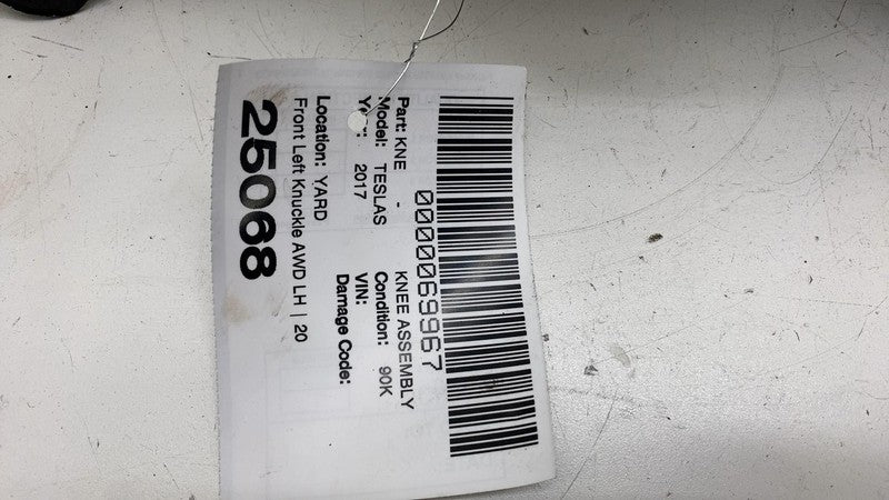 ⭕16-20 Model S MS Front Left Spindle Knuckle + Hub Bearing & Sensor 10